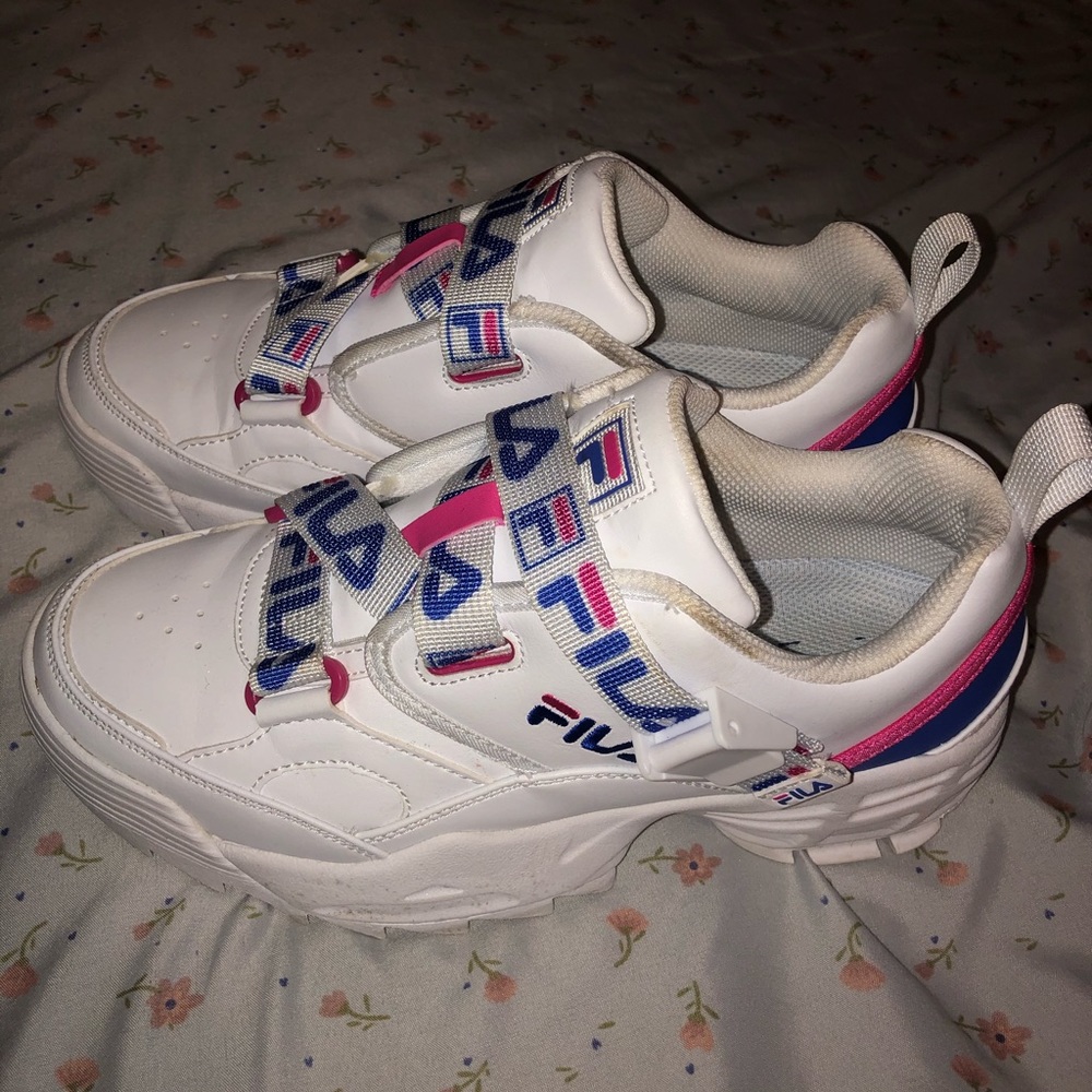SLIGHTLY WORN CHUCKY FILAS!
